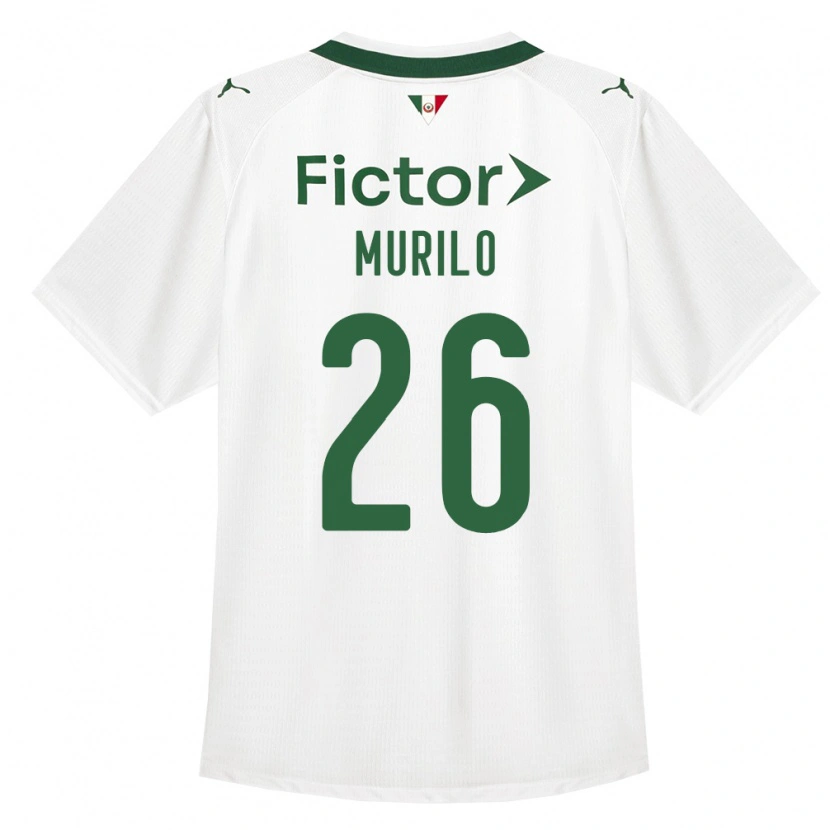 Danxen Dětské Murilo Cerqueira Paim #26 Zelená Bílá Daleko Hráčské Dresy 2026/27 Dres