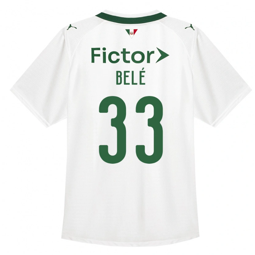 Danxen Dětské Erick Belé #33 Zelená Bílá Daleko Hráčské Dresy 2026/27 Dres