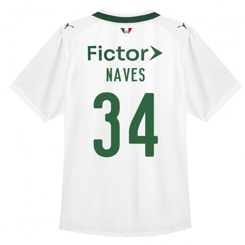 Danxen Dětské Naves #34 Zelená Bílá Daleko Hráčské Dresy 2026/27 Dres