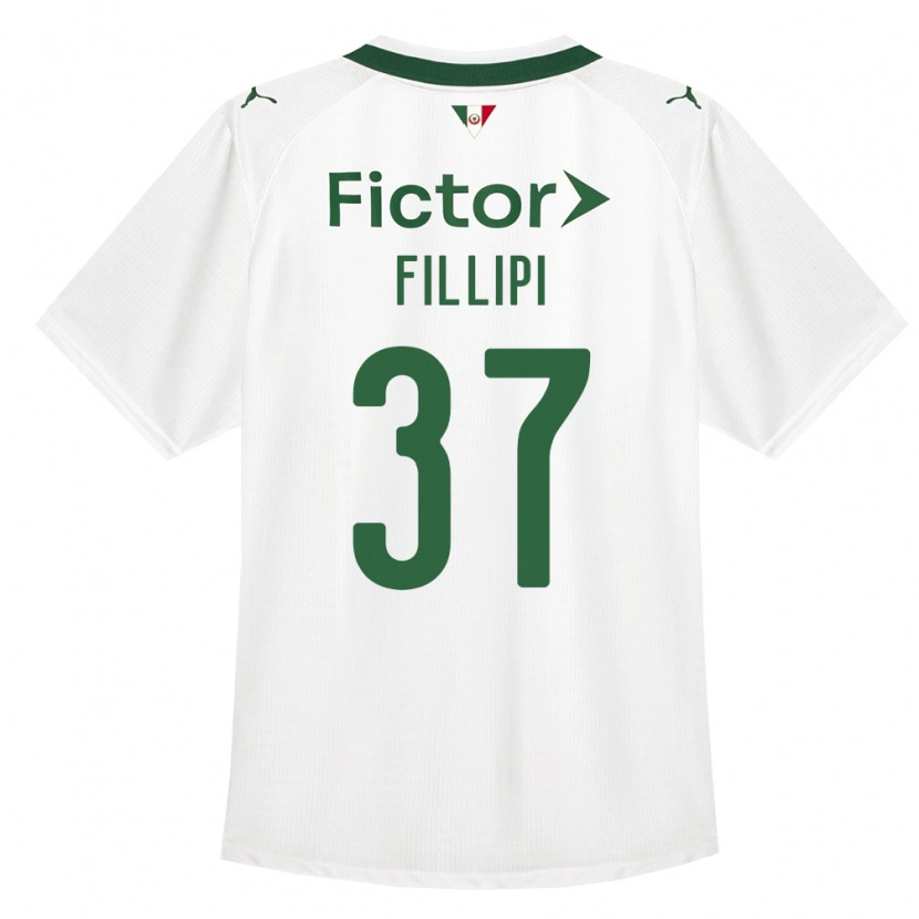 Danxen Dětské Riquelme Fillipi #37 Zelená Bílá Daleko Hráčské Dresy 2026/27 Dres