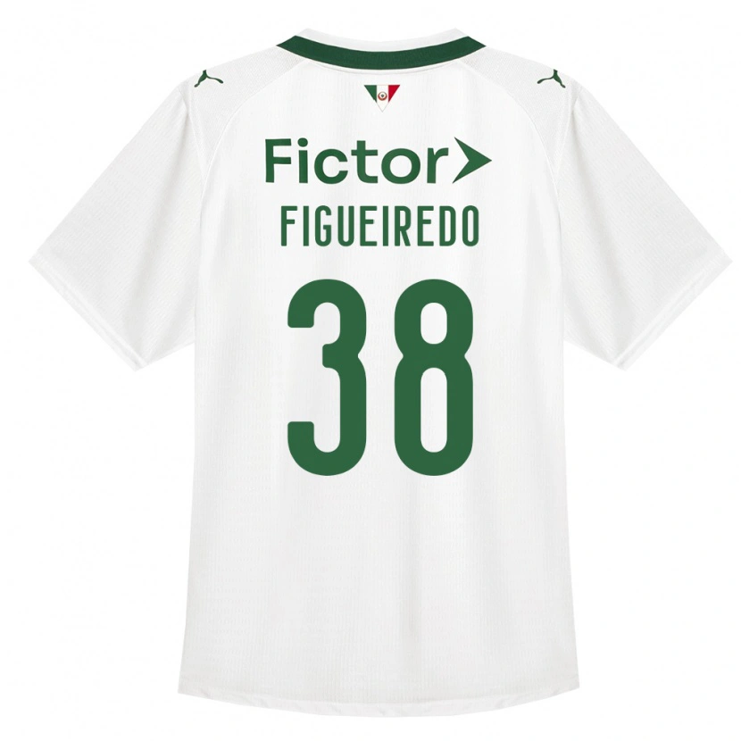 Danxen Dětské Figueiredo #38 Zelená Bílá Daleko Hráčské Dresy 2026/27 Dres