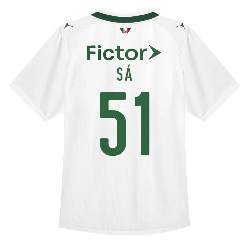 Danxen Dětské Luiz Sá #51 Zelená Bílá Daleko Hráčské Dresy 2026/27 Dres