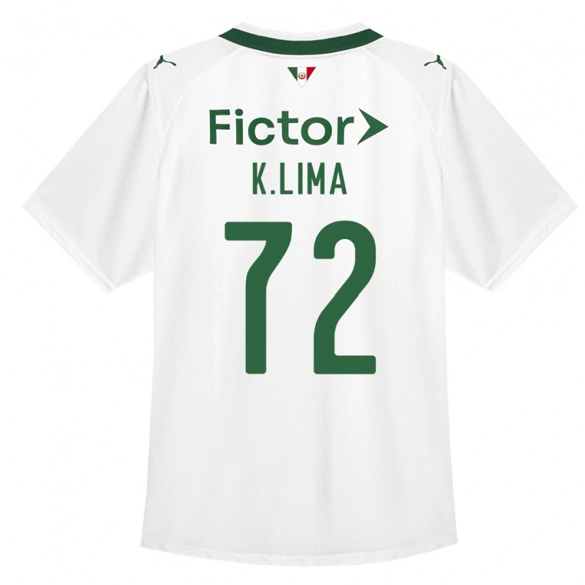 Danxen Dětské Kauan Lima #72 Zelená Bílá Daleko Hráčské Dresy 2026/27 Dres