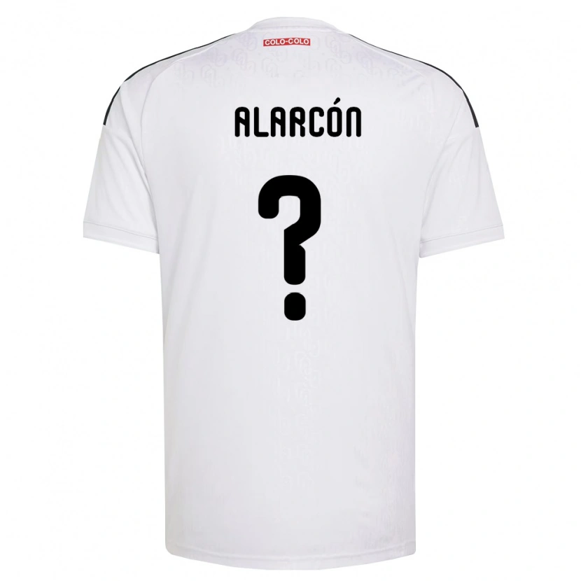 Danxen Pánské Danilo Alarcón #0 Bílá Černá Domů Hráčské Dresy 2026/27 Dres
