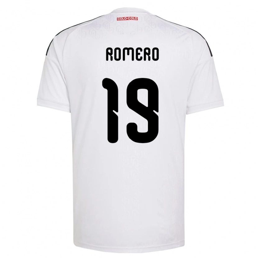 Danxen Pánské Maximiliano Romero #19 Bílá Černá Domů Hráčské Dresy 2026/27 Dres