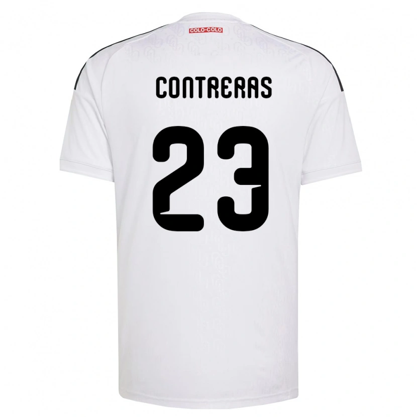 Danxen Pánské Amaro Contreras #23 Bílá Černá Domů Hráčské Dresy 2026/27 Dres