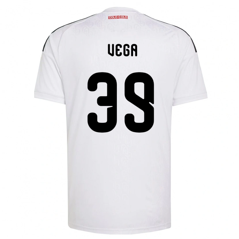 Danxen Pánské Sebastián Vega #39 Bílá Černá Domů Hráčské Dresy 2026/27 Dres