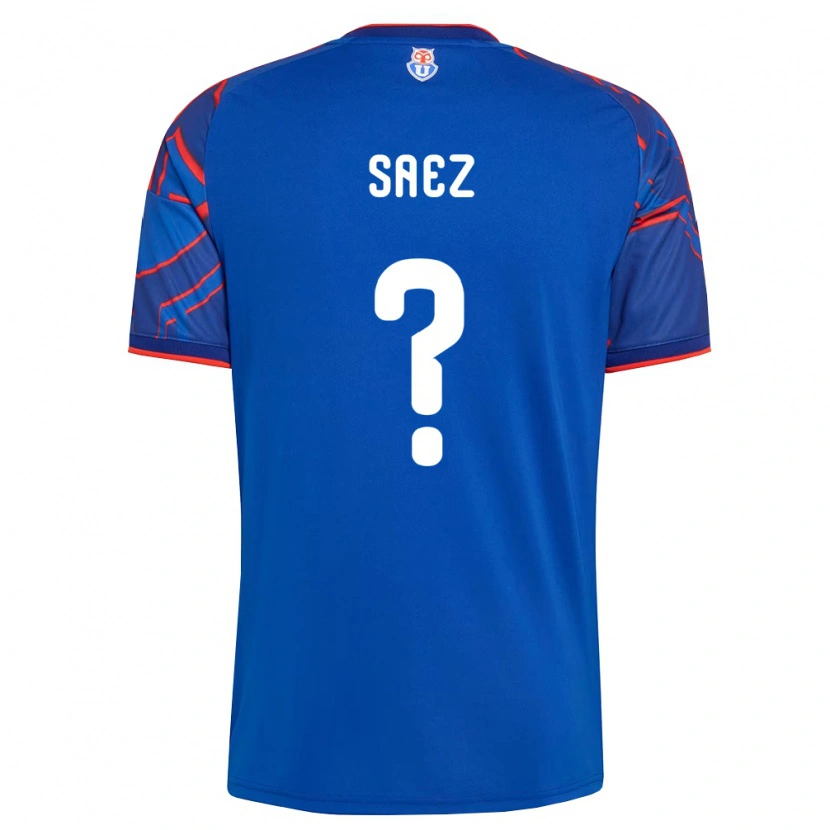 Danxen Pánské Ignacio Sáez #0 Královsky Modrá Červená Domů Hráčské Dresy 2026/27 Dres