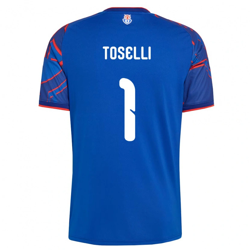 Danxen Pánské Cristopher Toselli #1 Královsky Modrá Červená Domů Hráčské Dresy 2026/27 Dres
