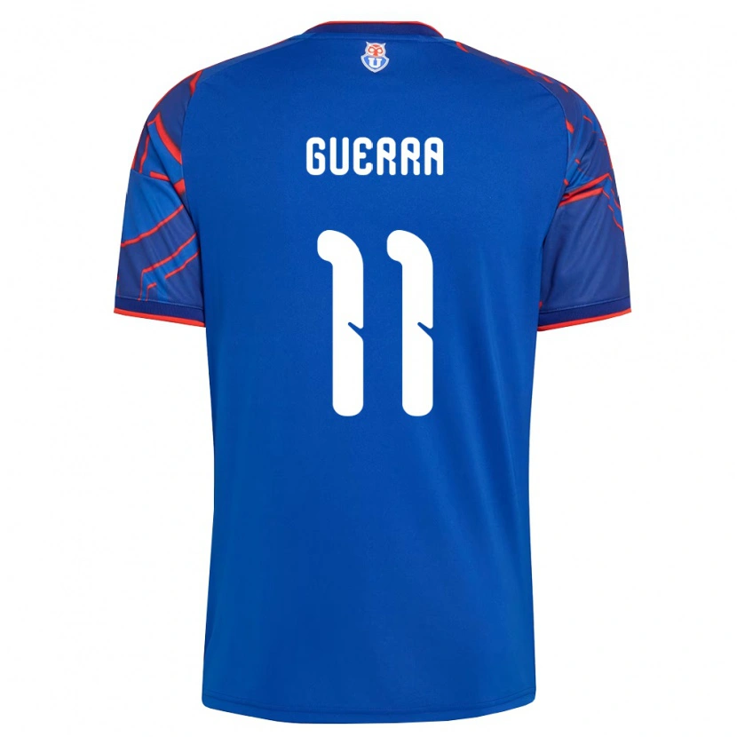 Danxen Pánské Nicolás Guerra #11 Královsky Modrá Červená Domů Hráčské Dresy 2026/27 Dres