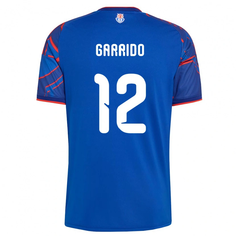 Danxen Pánské Pedro Garrido #12 Královsky Modrá Červená Domů Hráčské Dresy 2026/27 Dres