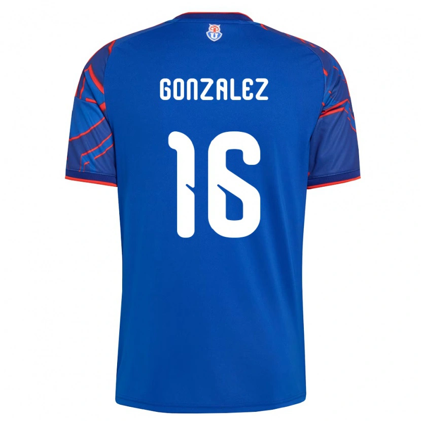 Danxen Pánské Monserratt González #16 Královsky Modrá Červená Domů Hráčské Dresy 2026/27 Dres