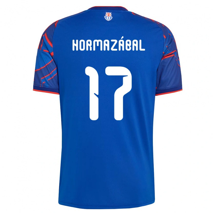 Danxen Pánské Fabián Hormazábal #17 Královsky Modrá Červená Domů Hráčské Dresy 2026/27 Dres