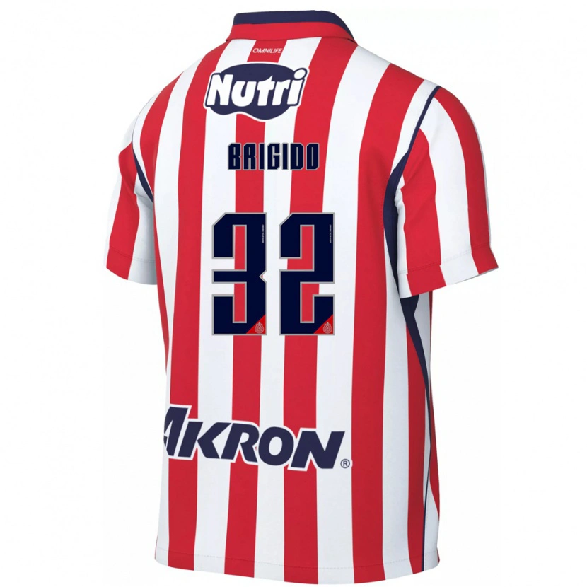 Danxen Pánské Jesús Brígido #32 Červená Bílá Domů Hráčské Dresy 2026/27 Dres