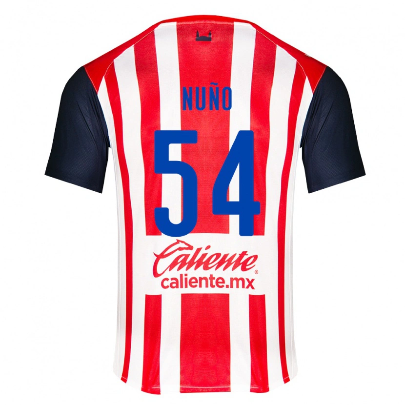 Danxen Pánské Raúl Nuño #54 Červená Černá Bílá Domů Hráčské Dresy 2026/27 Dres