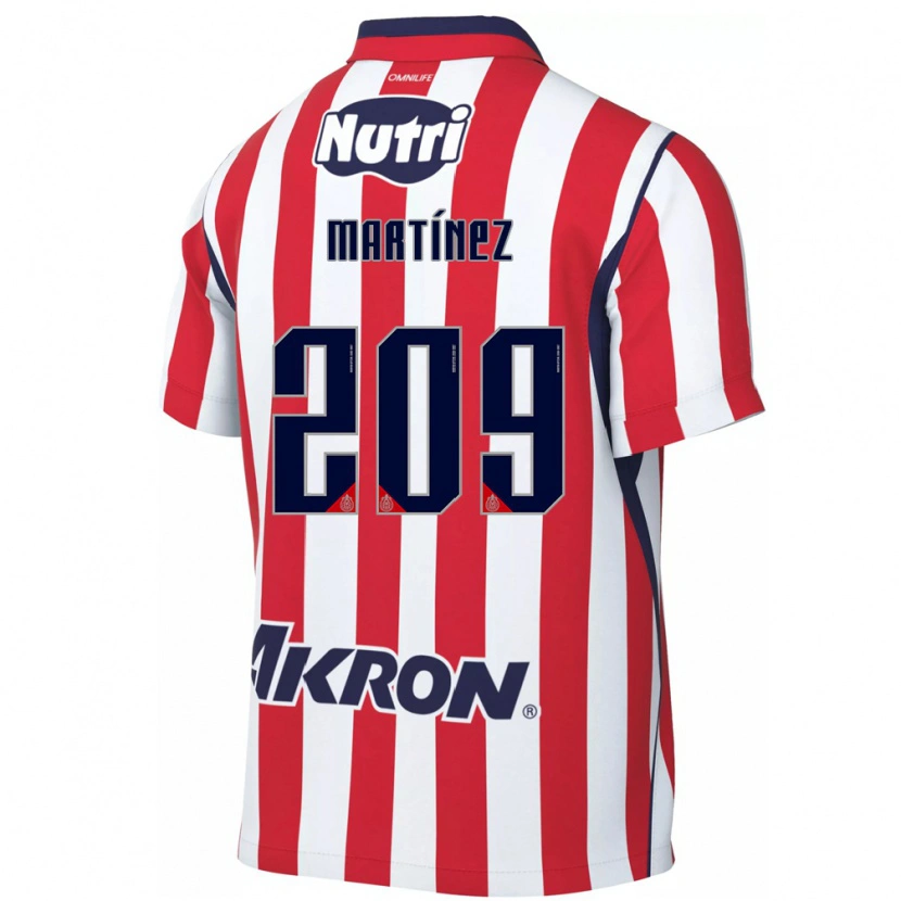 Danxen Pánské Iván Martínez #209 Červená Bílá Domů Hráčské Dresy 2026/27 Dres