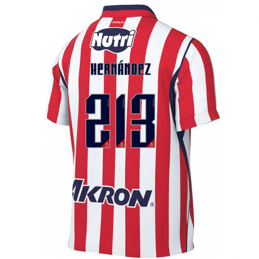 Danxen Pánské Zinédine Hernández #213 Červená Bílá Domů Hráčské Dresy 2026/27 Dres