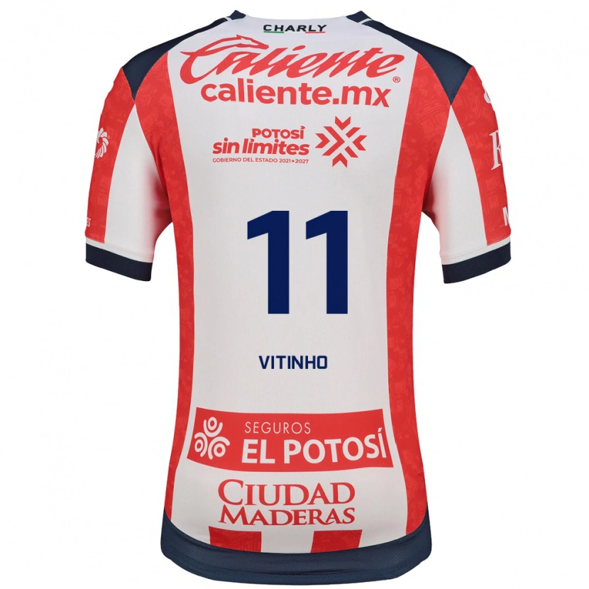Danxen Pánské Vitinho #11 Červená Bílá Černá Domů Hráčské Dresy 2026/27 Dres