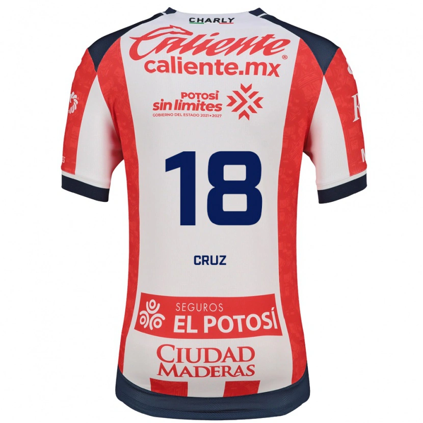 Danxen Pánské Aldo Cruz #18 Červená Bílá Černá Domů Hráčské Dresy 2026/27 Dres