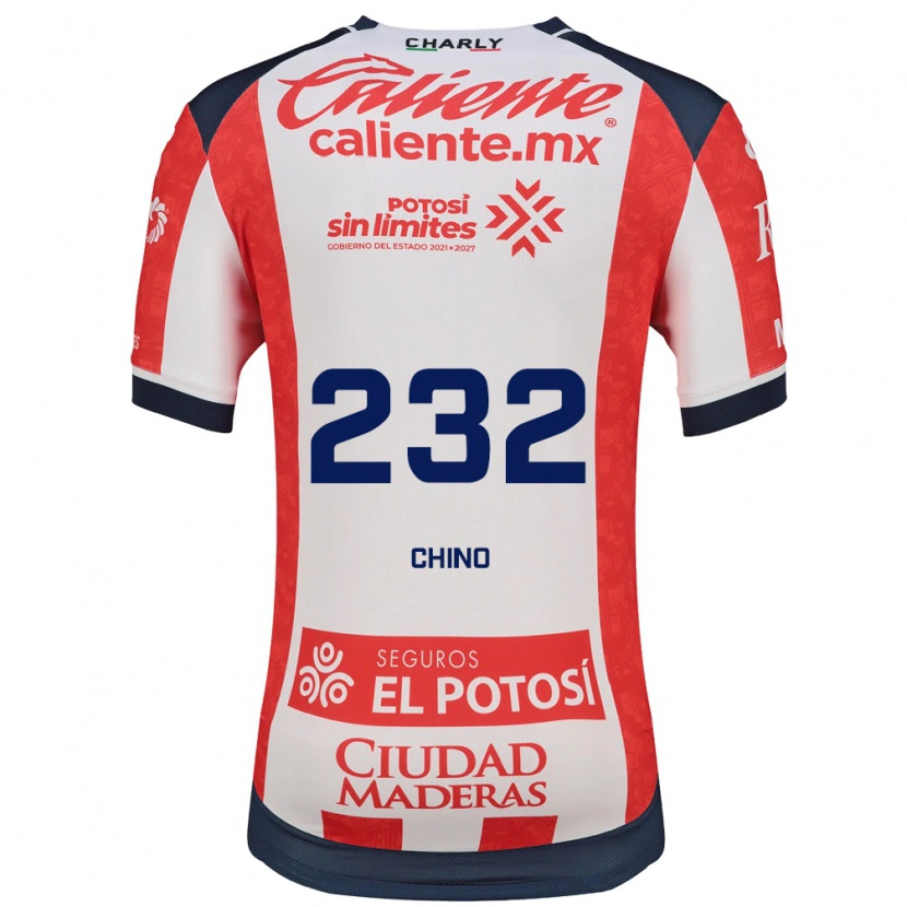 Danxen Pánské Luis Chino #232 Červená Bílá Černá Domů Hráčské Dresy 2026/27 Dres