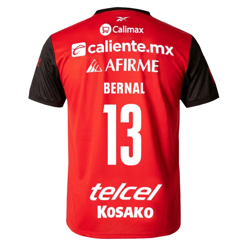 Danxen Pánské Mayra Pelayo Bernal #13 Černá Červená Domů Hráčské Dresy 2026/27 Dres