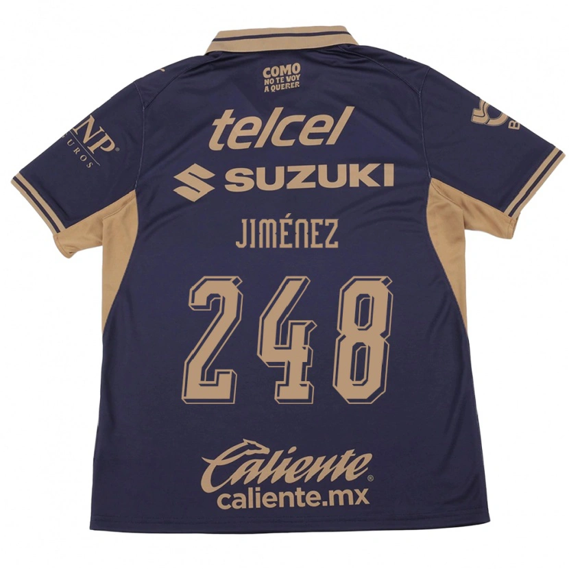 Danxen Pánské Iker Jiménez #248 Fialová Hnědá Domů Hráčské Dresy 2026/27 Dres