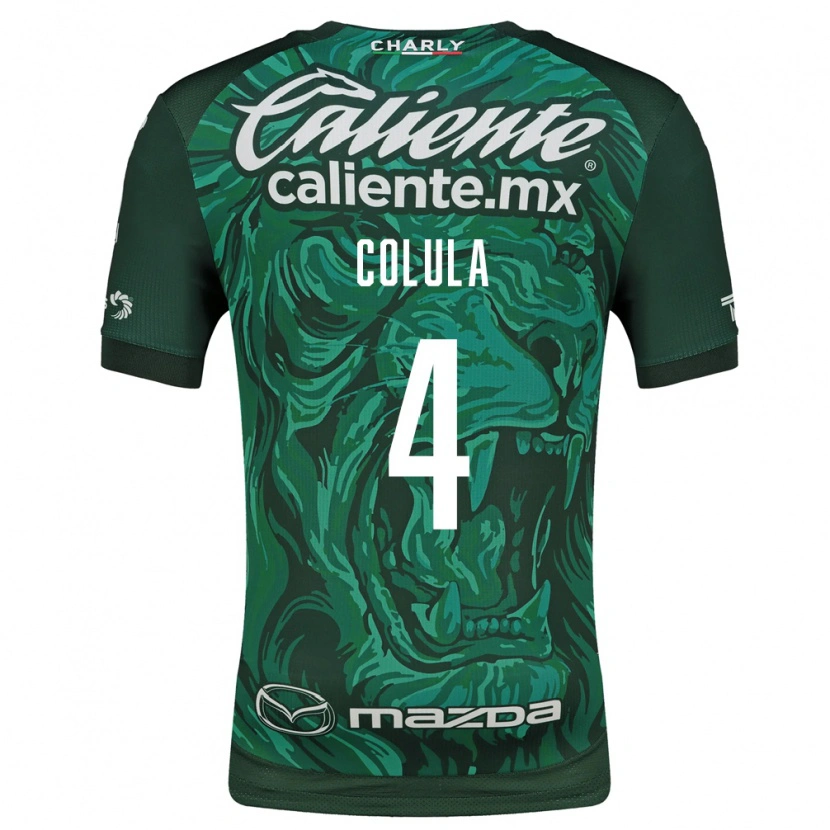 Danxen Pánské Bryan Colula #4 Zelená Černá Domů Hráčské Dresy 2026/27 Dres