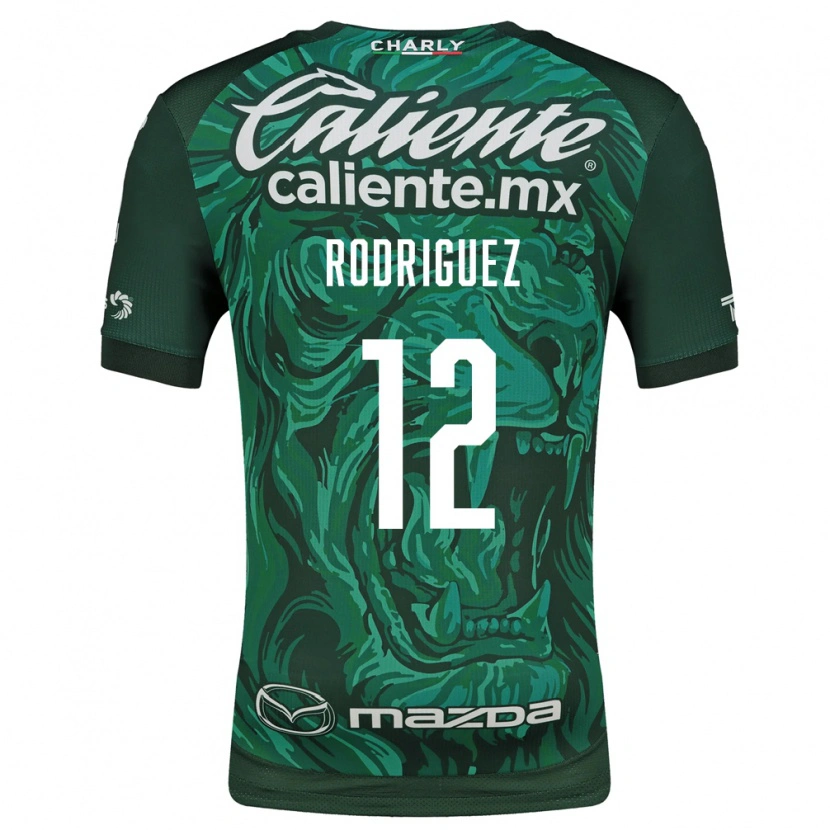 Danxen Pánské Lixy Rodríguez #12 Zelená Černá Domů Hráčské Dresy 2026/27 Dres