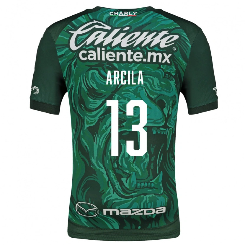 Danxen Pánské Daniel Arcila #13 Zelená Černá Domů Hráčské Dresy 2026/27 Dres