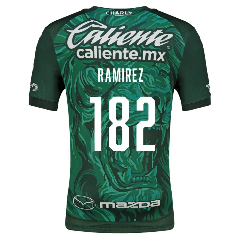 Danxen Pánské Luis Ramírez #182 Zelená Černá Domů Hráčské Dresy 2026/27 Dres