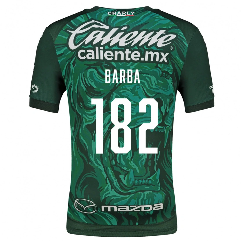 Danxen Pánské Austin Barba #182 Zelená Černá Domů Hráčské Dresy 2026/27 Dres