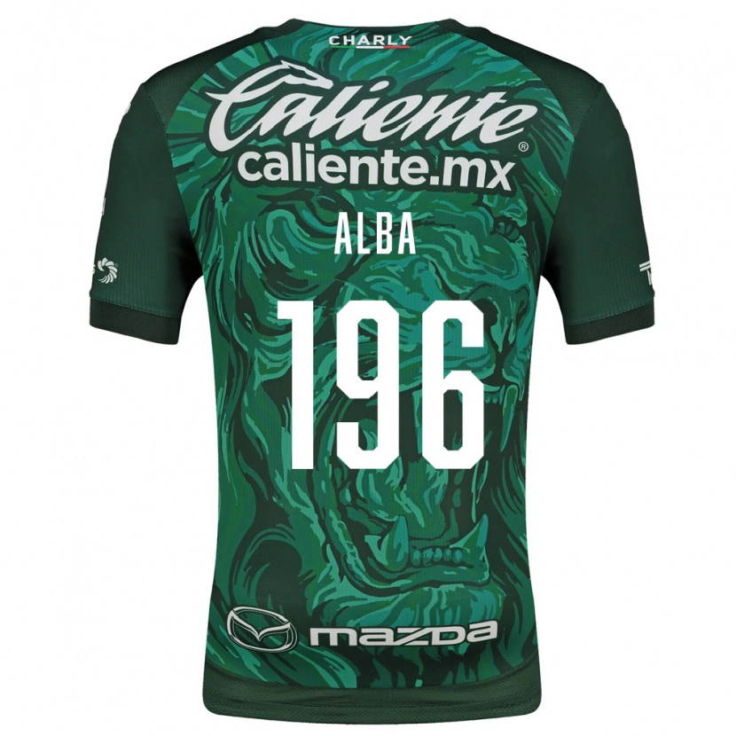 Danxen Pánské Óscar Alba #196 Zelená Černá Domů Hráčské Dresy 2026/27 Dres