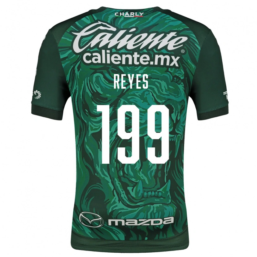 Danxen Pánské Jonathan Reyes #199 Zelená Černá Domů Hráčské Dresy 2026/27 Dres