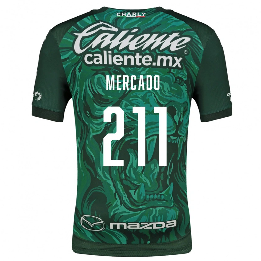Danxen Pánské Diego Mercado #211 Zelená Černá Domů Hráčské Dresy 2026/27 Dres
