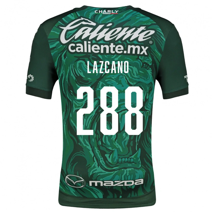 Danxen Pánské Evan Lazcano #288 Zelená Černá Domů Hráčské Dresy 2026/27 Dres