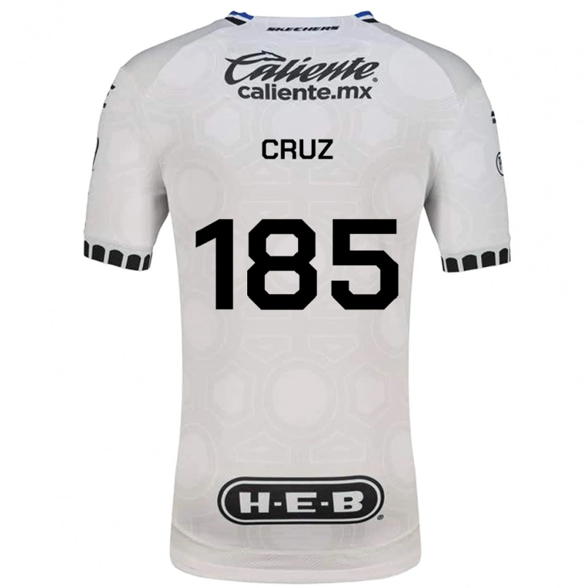 Danxen Pánské Axel Cruz #185 Bílá Černá Modrá Domů Hráčské Dresy 2026/27 Dres