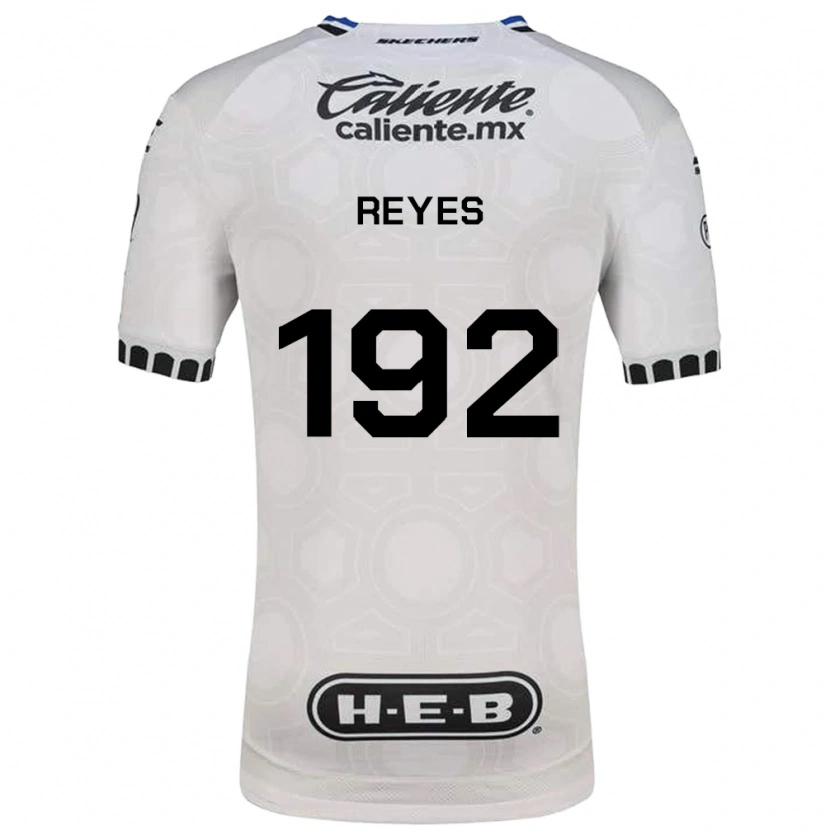 Danxen Pánské Emiliano Reyes #192 Bílá Černá Modrá Domů Hráčské Dresy 2026/27 Dres
