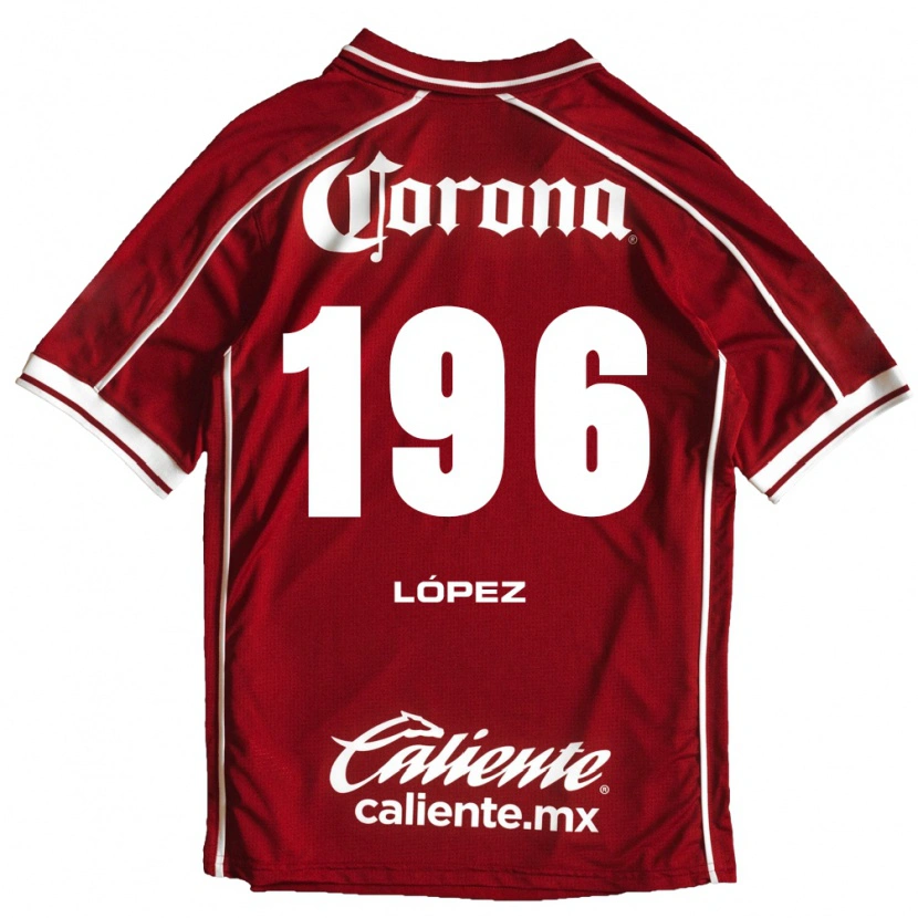 Danxen Pánské Ethan López #196 Bílá Červená Domů Hráčské Dresy 2026/27 Dres