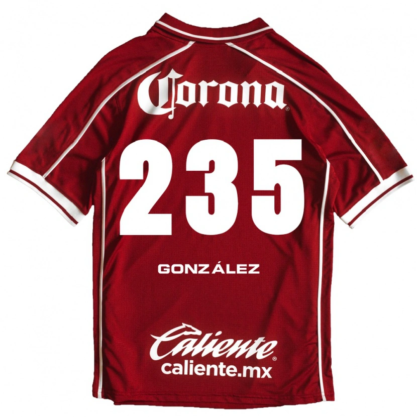 Danxen Pánské Ian González #235 Bílá Červená Domů Hráčské Dresy 2026/27 Dres