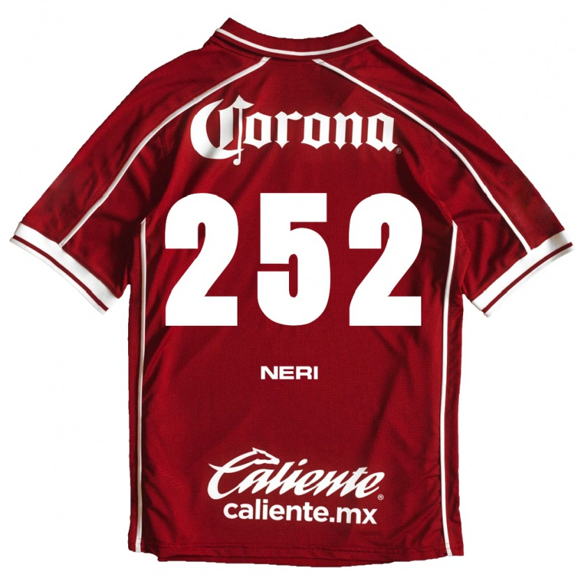 Danxen Pánské Luis Neri #252 Bílá Červená Domů Hráčské Dresy 2026/27 Dres