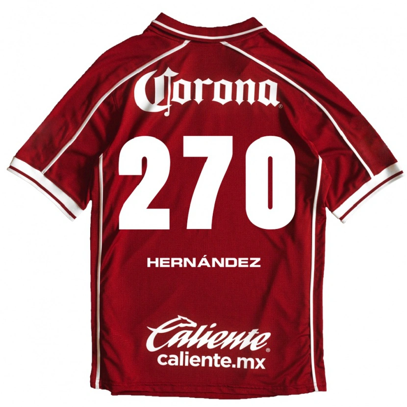 Danxen Pánské Alberto Hernández #270 Bílá Červená Domů Hráčské Dresy 2026/27 Dres