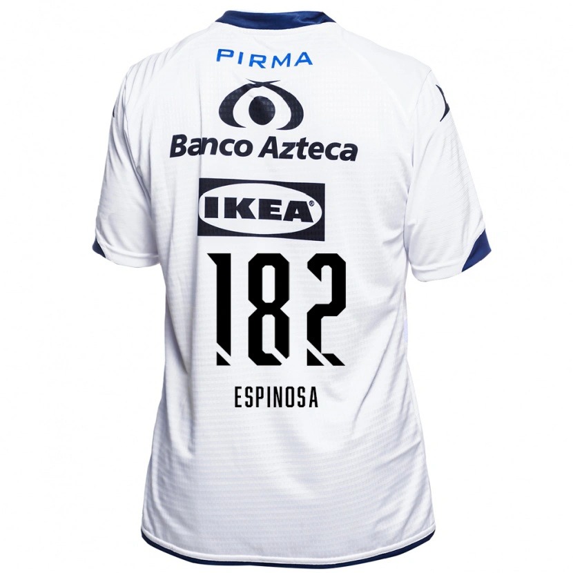 Danxen Pánské Daniel Espinosa #182 Bílá Černá Modrá Domů Hráčské Dresy 2026/27 Dres