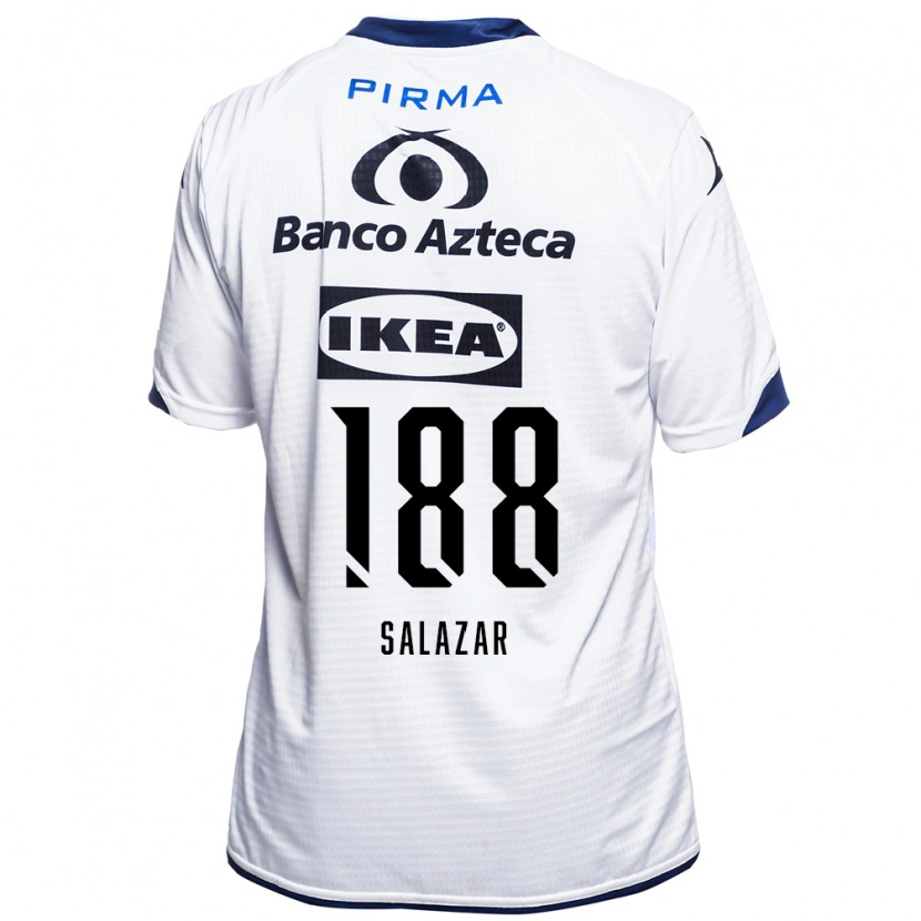 Danxen Pánské Ronaldo Salazar #188 Bílá Černá Modrá Domů Hráčské Dresy 2026/27 Dres
