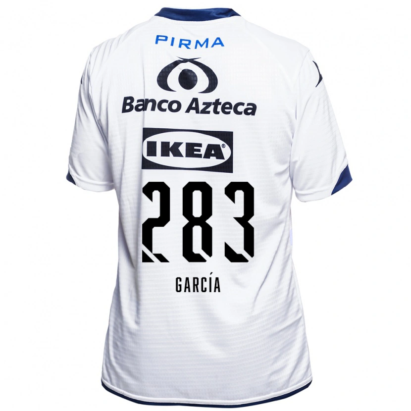 Danxen Pánské Francisco García #283 Bílá Černá Modrá Domů Hráčské Dresy 2026/27 Dres