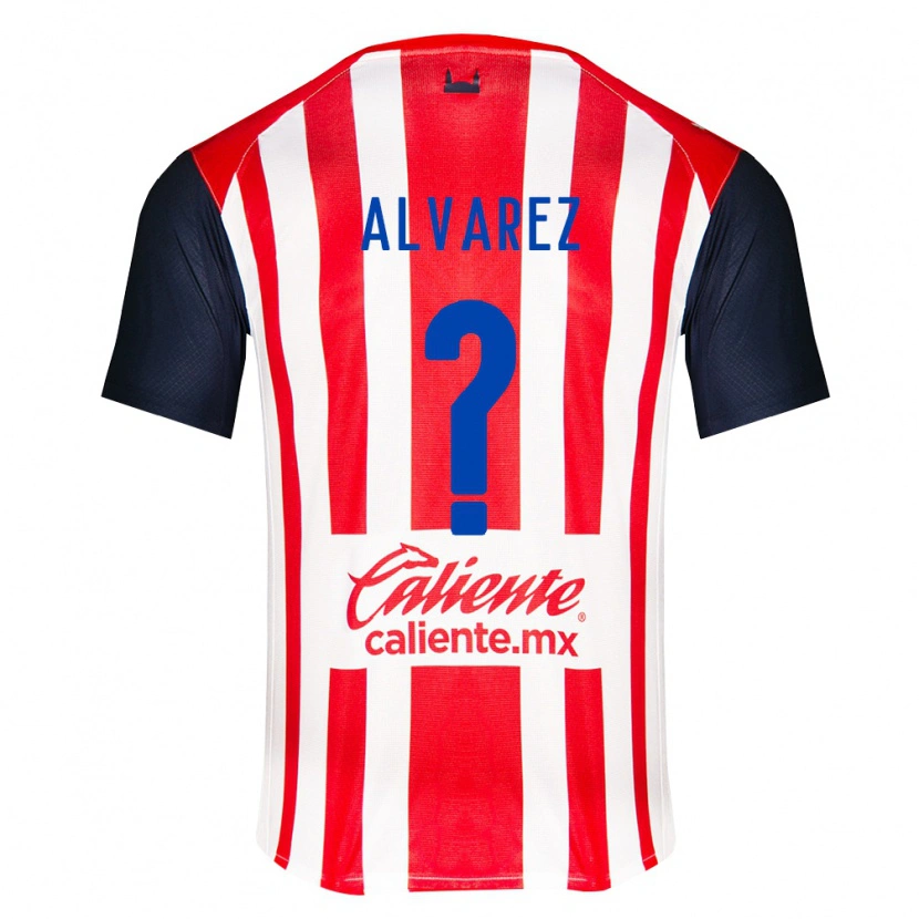 Danxen Pánské Sergio Álvarez #0 Červená Černá Bílá Domů Hráčské Dresy 2026/27 Dres
