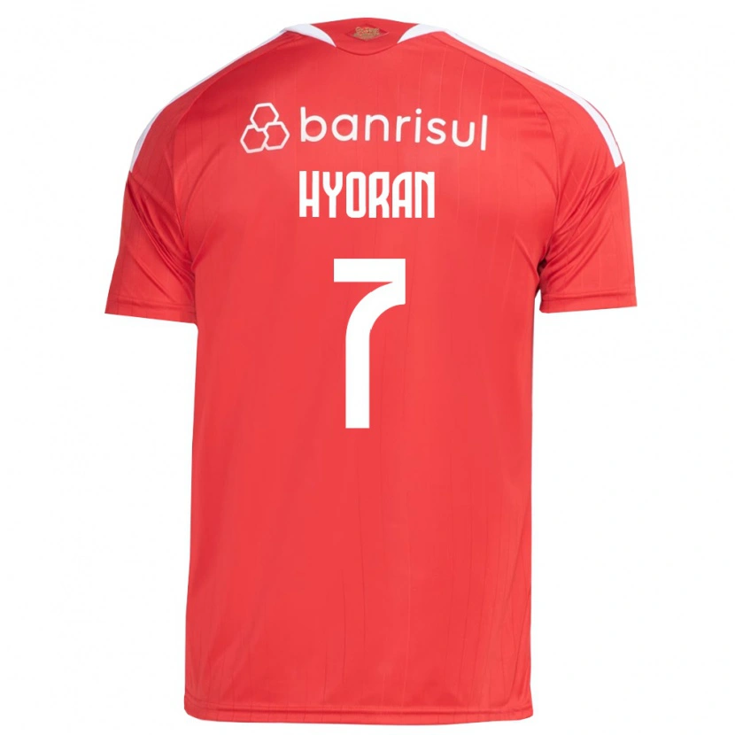 Danxen Pánské Hyoran #7 Červená Bílá Domů Hráčské Dresy 2026/27 Dres