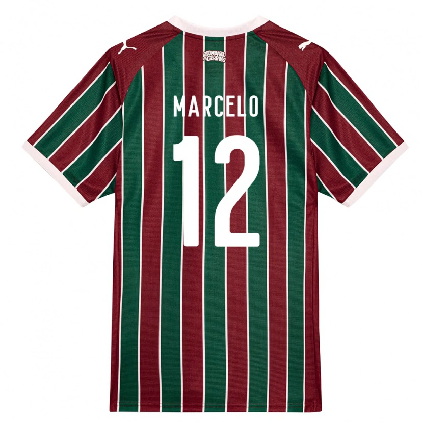 Danxen Pánské Marcelo #12 Zelená Vínová Bílá Domů Hráčské Dresy 2026/27 Dres