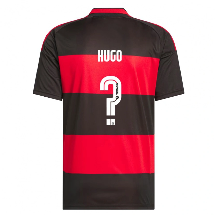 Danxen Pánské Victor Hugo #0 Červená Černá Bílá Domů Hráčské Dresy 2026/27 Dres