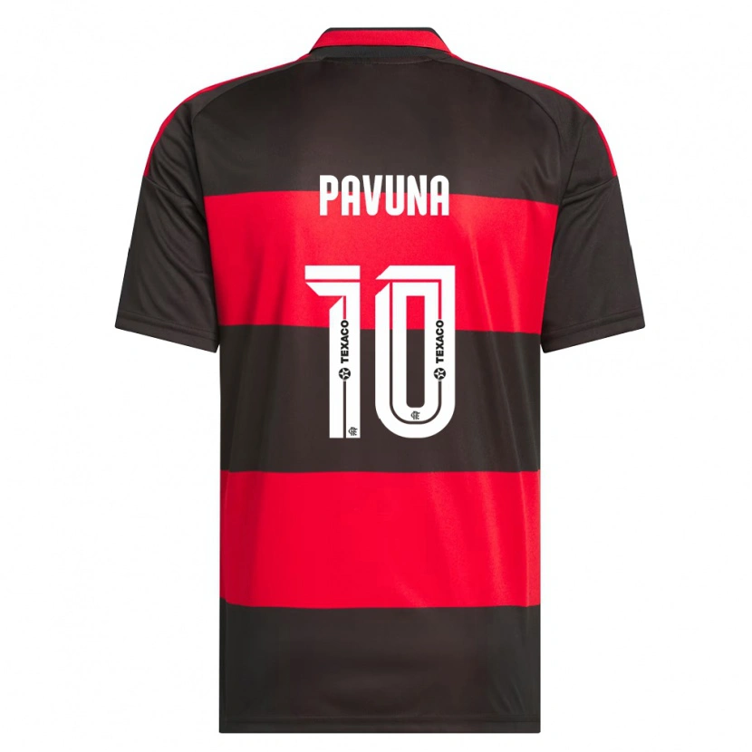 Danxen Pánské Kauã Pavuna #10 Červená Černá Bílá Domů Hráčské Dresy 2026/27 Dres