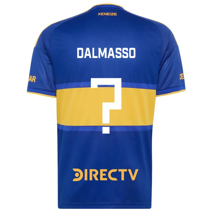 Danxen Pánské Santiago Dalmasso #0 Královsky Modrá Žlutá Domů Hráčské Dresy 2026/27 Dres